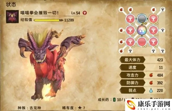 炎王龙γ套装属性解析，全面技能揭秘新攻略