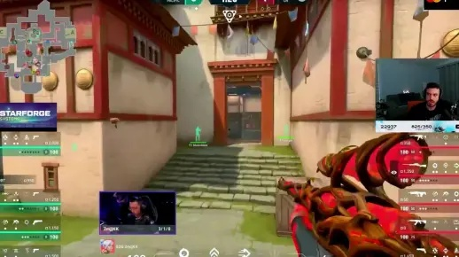 空岛奇观！TenZ捷提35杀，无畏契约巅峰视角揭秘新境界