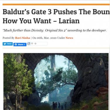 博德之门38号补丁将至,拉瑞安加速修复诸多问题! 博德之门38号补丁将至,拉瑞安加速修复诸多问题!