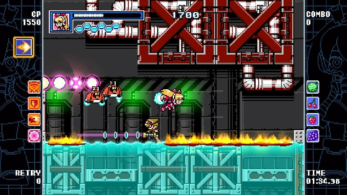 《Mighty Gunvolt》复古射击游戏9月29日Steam独占上线