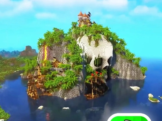 《我的世界》城岛建筑精华鉴赏,延时摄影技巧深度解析 《我的世界》城岛建筑精华鉴赏,延时摄影技巧深度解析