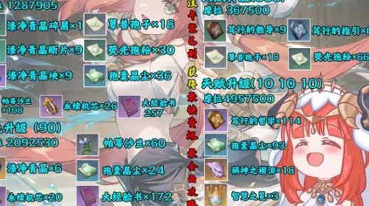 《原神》妮露养成攻略：高效收集材料秘籍大公开