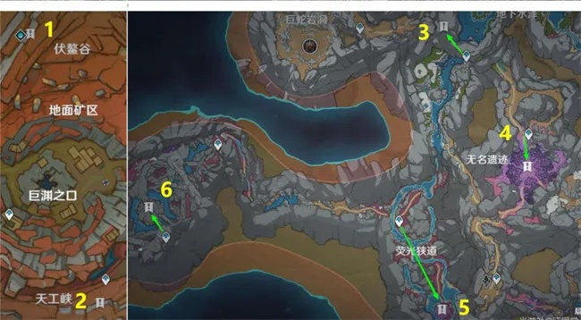 层岩巨渊矿道宝箱速递攻略，一网打尽稀有宝藏