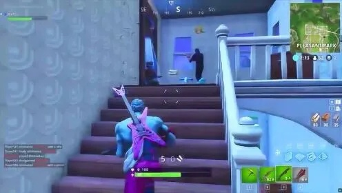 《堡垒之夜》大神绝技，眼花缭乱击杀秀惊艳再现，全新战术解析！