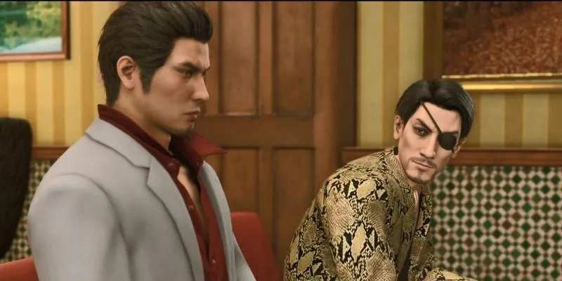 如龙8外传,真岛胡子多边形超如龙4全身,细节有多牛?