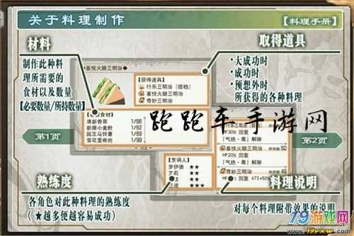 《空之轨迹1st》全食谱攻略:解锁神秘食材,烹饪技巧大揭秘 《空之轨迹1st》全食谱攻略:解锁神秘食材,烹饪技巧大揭秘