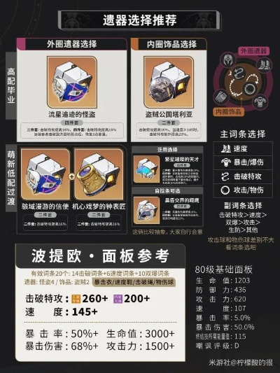 《崩坏星穹铁道》波提欧专属搭配攻略，轻松提升战斗力