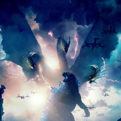 哥斯拉2四大怪兽美景合体，绝美海报曝光！