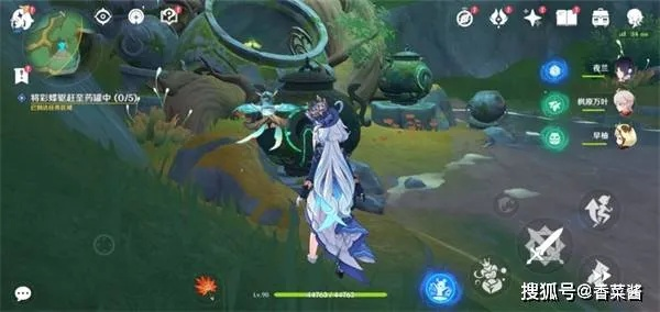 《原神》4.4彩蝶谷任务攻略：轻松通关彩蝶翩然之旅