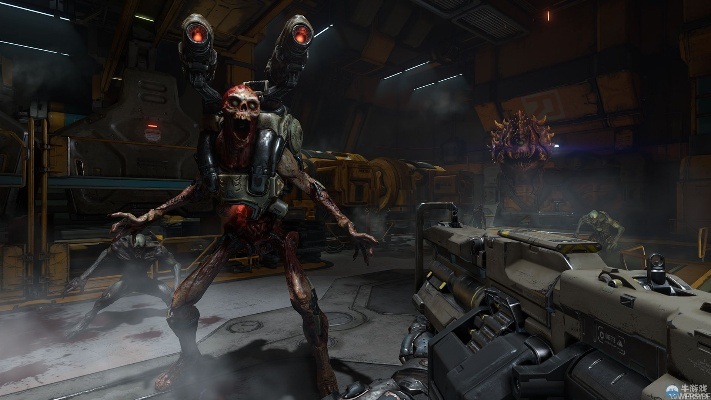 《毁灭战士4》狂潮截图:异形血战现场惊悚曝光 《毁灭战士4》狂潮截图:异形血战现场惊悚曝光