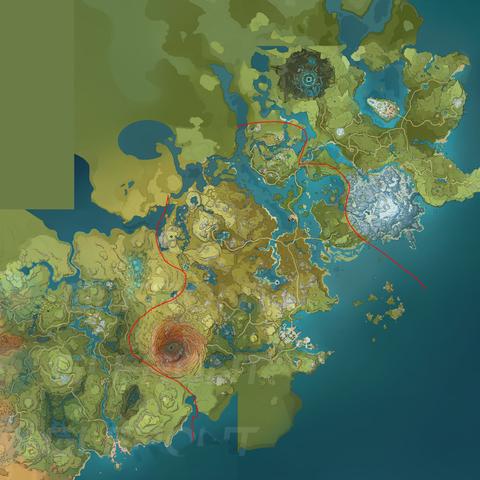 《原神》月之四锚点位置速览，解锁地下新奥秘攻略全解析