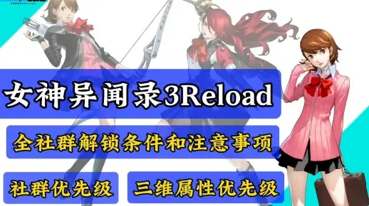 《P3RE》全攻略:支线任务解锁全社群,高效攻略秘籍大公开 《P3RE》全攻略:支线任务解锁全社群,高效攻略秘籍大公开