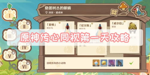 《原神》传心同视Day2攻略:高效通关秘籍曝光! 《原神》传心同视Day2攻略:高效通关秘籍曝光!