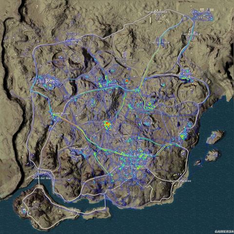 绝地求生沙漠L城跳伞攻略：高效搜索路线与实战技巧解析
