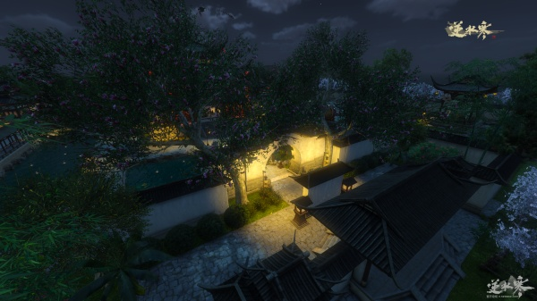 夜幕降临，揭秘《逆水寒》庄园新境界